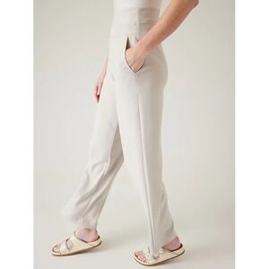 Athleta Light Beige Wide Leg Pants
